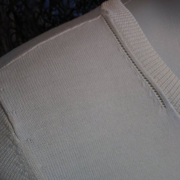 TALBOTS Ruffles & Stripes Sweater - Picture 10 of 14